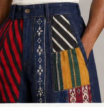 Front textile panels